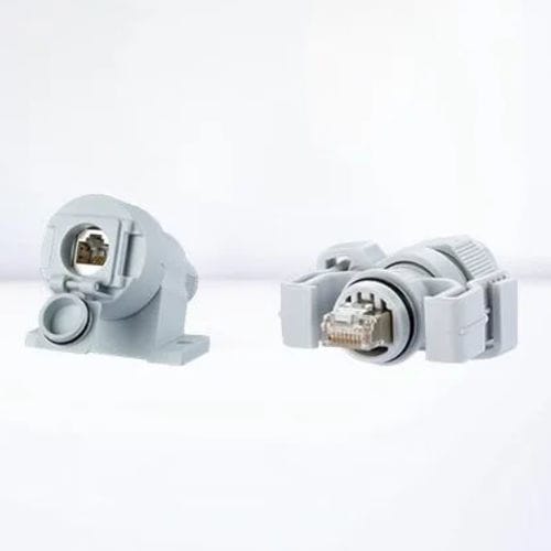 Электрический соединитель RJ45 - IC AUTOMATION - Ethernet / быстрый / двухтактный