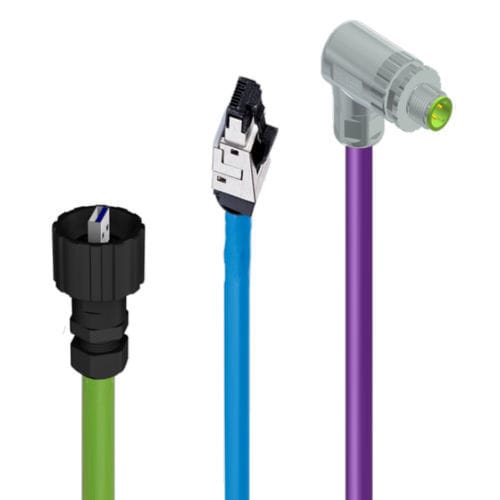 Кабельная сборка Ethernet - IC AUTOMATION - CAN Bus / ProfiNet / для телекоммуникационной сети