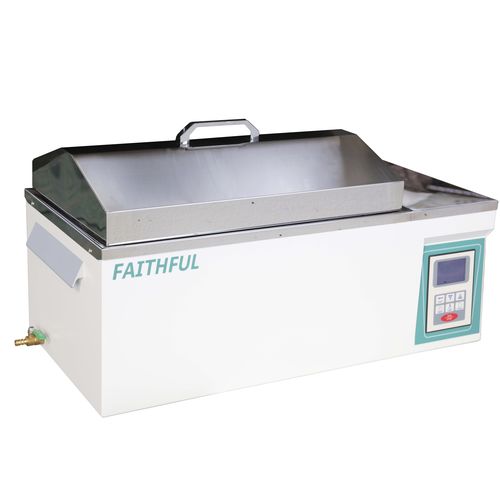 Лабораторный cмеситель с переменным движением - FWS-30 - Huanghua Faithful Instrument Co.,LTD. - цифровой / для мерных стаканов / колбы