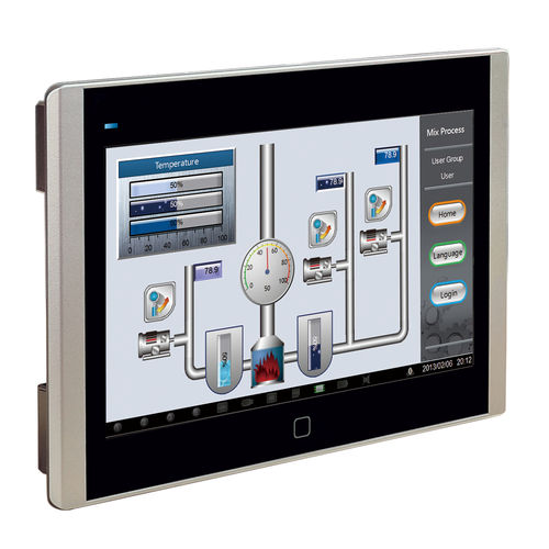 HMI с резистивным сенсорным экраном - P10 series - Novakon Co., Ltd. - встраиваемый / 800x480 / ARM Cortex-A8