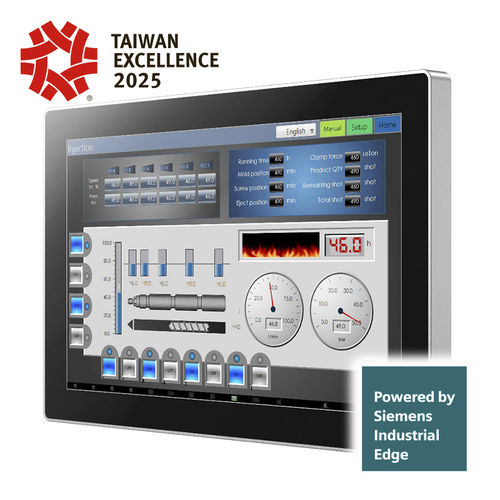 Промышленный панельный ПК - NPP-156P01 - Novakon Co., Ltd. - TFT LCD / с емкостным сенсорным экраном PCAP / 15,6"