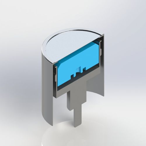 Детектор гамма-излучение - GCDX-OS series - baltic scientific instruments - с полупроводником