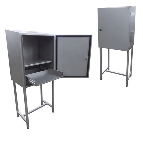 Шкаф для компьютерной техники на ножке - ARMINFOP - 6A10231 - ACINOX