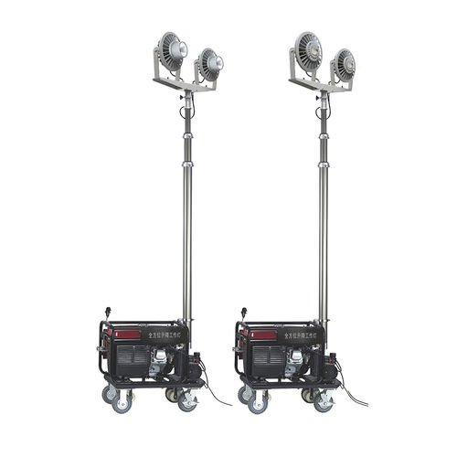Мачта освещения LED - ZW3500D series  - Zhejiang tormin eletrical co.,ltd - с двигателем внутреннего сгорания