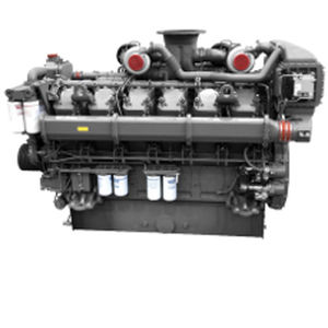 Дизельный двигатель - YC12VC series - Guangxi Yuchai Machinery Group Co.,Ltd. - 12 цилиндров / интеркулер турбины / для электростанции