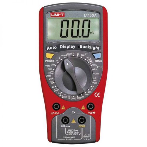 Цифровой мультиметр - UT 50A - Erko - переносной / 1000 В / 20 A