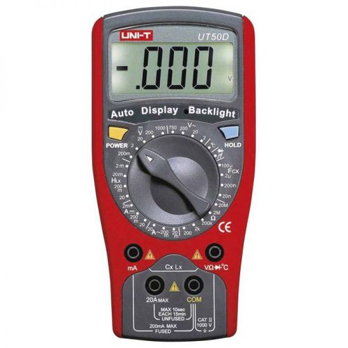Цифровой мультиметр - UT 50D - Erko - переносной / 1000 В / 20 A