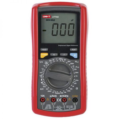 Переносной мультиметр - UT70A - Erko - 1000 В / 10 A / частоты