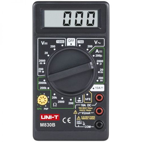 Цифровой мультиметр - UT830B - Erko - переносной / 1000 В / 10 A