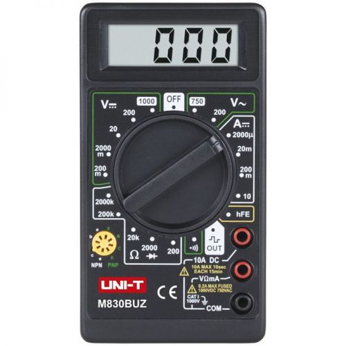 Цифровой мультиметр - UT830BUZ - Erko - переносной / 1000 В / 10 A