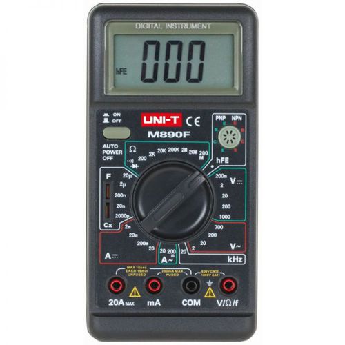 Цифровой мультиметр - M890F - Erko - переносной / 1000 В / 20 A