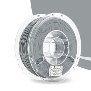 Филамент PETG для принтера 3D - PolyLITE  - Dagoma 3D - 1,75 mm / черный / красный