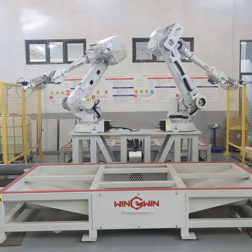 Система резки струей воды - ABB 4600  - WIN-WIN WATERJET CO.,LTD. - для металла / роботизированная / для поворотного стола