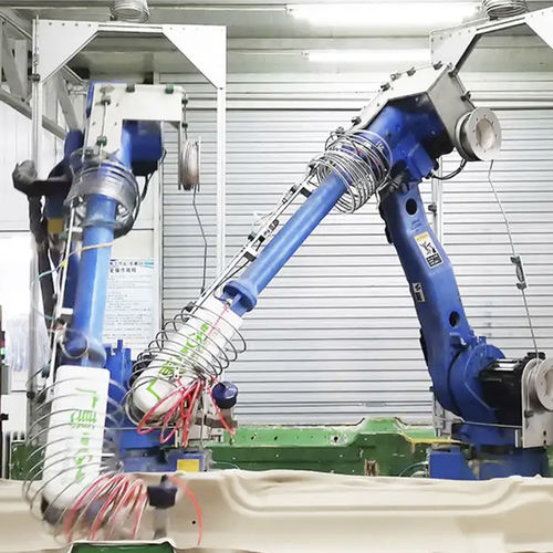 Станок для резки струей воды - Yaskawa MH24   - WIN-WIN WATERJET CO.,LTD. - для стали / для коврового покрытия / для автомобилестроения