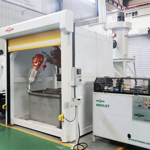 Роботизированная система резки - ABB-1600  - WIN-WIN WATERJET CO.,LTD. - водно-абразивной струей / для металла / для пластиковых материалов
