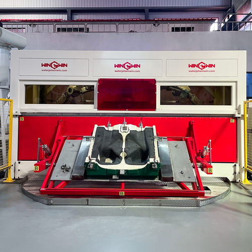 Роботизированный станок для резки - ABB 2600   - WIN-WIN WATERJET CO.,LTD. - струей воды / для металла / для пластиковых материалов
