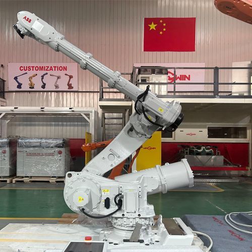 Шарнирный робот - IRB 6650S - WIN-WIN WATERJET CO.,LTD. - 6 осей / для разгрузочно-погрузочных работ / напольный