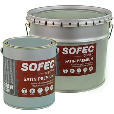 Краска для отделки - Satin Premium - Sofec - антикоррозионная / жидкость / глифталевая