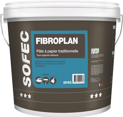 Защитное покрытие - Fibroplan - Sofec - из акрила / антистатическое