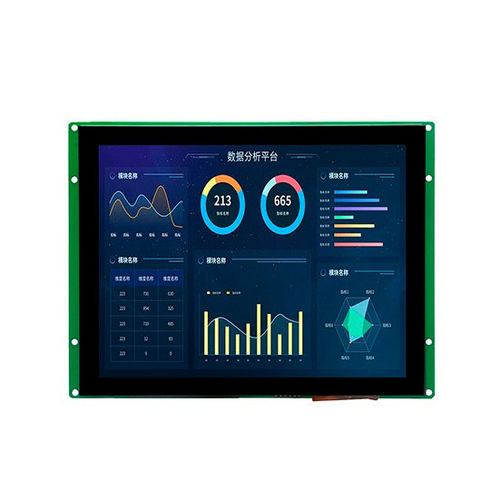 Блок индикации для оснащения - DMG80600C080_03W - Beijing DWIN Technology Co., Ltd. - TFT LCD / TN / с емкостным сенсорным экраном