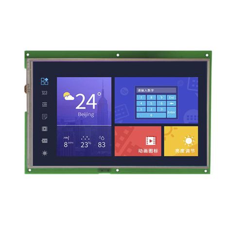 Блок индикации TFT LCD - DMG12800L101_01W - Beijing DWIN Technology Co., Ltd. - с емкостным сенсорным экраном / с резистивным сенсорным экраном / 10,1"
