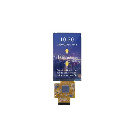 Умный блок индикации - DMG80480F043_01WN - Beijing DWIN Technology Co., Ltd. - TFT LCD / IPS / с емкостным сенсорным экраном