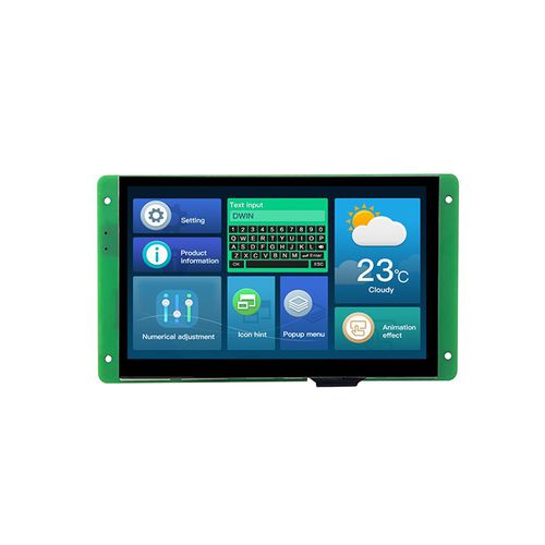 Информационное табло 7" - DMG80480C070_04W - Beijing DWIN Technology Co., Ltd. - TFT LCD / TN / с емкостным сенсорным экраном