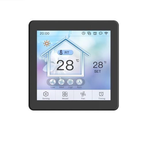 Сенсорный термостат - TC040C11 U(W) 04 - Beijing DWIN Technology Co., Ltd. - NTC / программируемый / реле