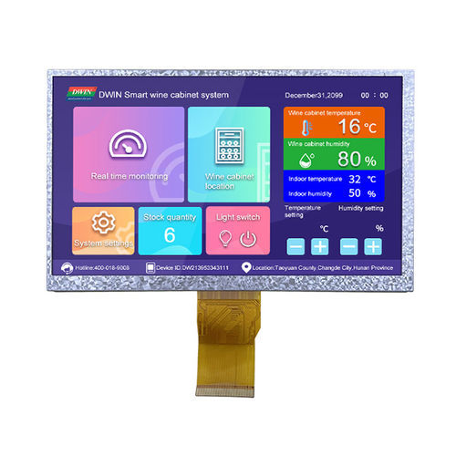 Блок индикации TFT LCD - LI10600T070IA3098 - Beijing DWIN Technology Co., Ltd. - IPS / цветной / 1024x600