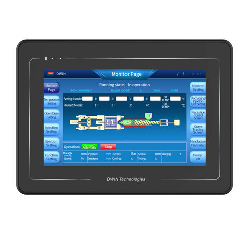 Блок индикации TFT LCD - DMT10600T070_36WTR - Beijing DWIN Technology Co., Ltd. - IPS / с резистивным сенсорным экраном / 1024x600