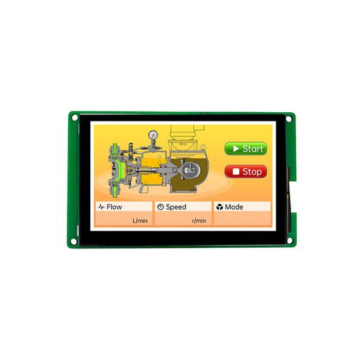Блок индикации TFT LCD - DMG80480T043_01W - Beijing DWIN Technology Co., Ltd. - IPS / с емкостным сенсорным экраном / с резистивным сенсорным экраном