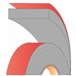 Двусторонняя клейкая лента - SilverTape™ AM9302 - AFTC group - из акрила / из акриловой пены / из алюминия