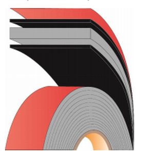 Двусторонняя клейкая лента - SilverTape™AM9804 - AFTC group - из акрила / для использования в автомобилях
