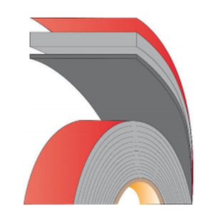 Клейкая лента из каучука - SilverTape™HA7312 - AFTC group - из алюминия / постоянная / с тепловой активацией