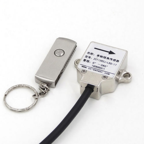 Одноосный датчик наклона - ZCT1XXJ-XXX-17 - Shanghai Zhichuan Electronic Tech Co., Ltd - цифровой / MEMS / электролитический