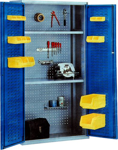 Шкаф для инструментов - FZ-4003 - ChengDu SanJi Technology Co.,LTD - напольный / двойная дверь