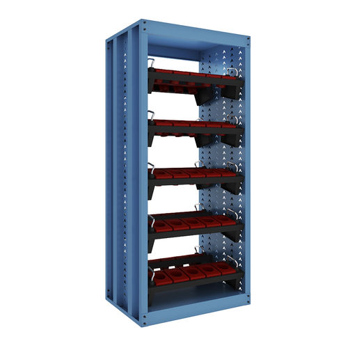 Стеллаж для цеха - FG-3019 - ChengDu SanJi Technology Co.,LTD - универсальные системы хранения / двусторонний / регулируемый