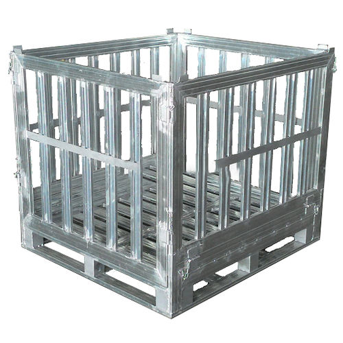 Поддон из стали - Newman Pallet - для хранения / штабелируемый / многоканальные