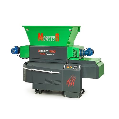 Измельчитель с 2 валами - P 150 TWIN POWER - Robust d.o.o. - для дерева / для отходов / пластмасса