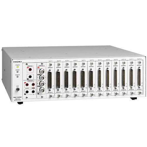 Мультиплексор модуль - SW100 series - HIOKI EUROPE GmbH - многоканальный