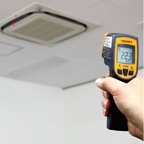 Инфракрасный термометр - FT37 series - HIOKI EUROPE GmbH - с дисплеем LCD / для ОВКВ / бесконтактный
