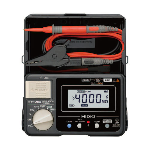 Тестер изоляции - IR405 series - HIOKI EUROPE GmbH - сопротивления изоляции / для электроустановки / для фотогальванической установки