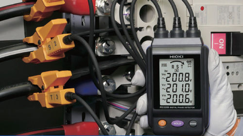 Детектор трехфазное напряжение - PD3 - HIOKI EUROPE GmbH - фазы / цифровой / переносной