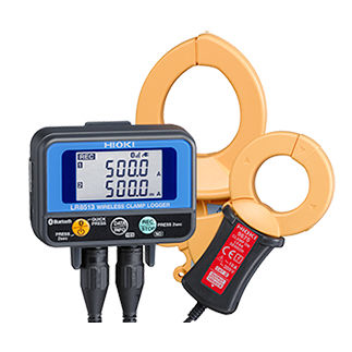 Регистратор данных тока - LR8513 - HIOKI EUROPE GmbH - беспроводной / с дисплеем LCD / для обнаружения утечки