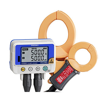 Регистратор данных тока - LR5051 - HIOKI EUROPE GmbH - с дисплеем LCD / для обнаружения утечки / компактный