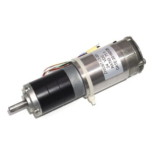 Бесщеточный двигатель -  ZWS38T-CS-001 - Shenzhen Casic Motor System Co., Ltd. - DC / 24 В / с тормозом