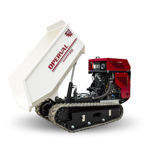 Мини-опрокидыватель на радиоуправлении - mini dumper radiocomandato P08 - Operval Srl - гусеничный / дизельный / с фронтальной загрузкой
