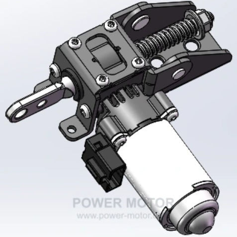 Мотор-редуктор DC - PGM.WH50BL-25-24180C - Shenzhen Power Motor Industrial Co., Ltd. - червячный / концентричный / 10 Вт...50 Вт