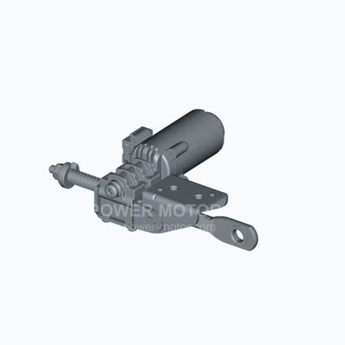 Мотор-редуктор DC - PGM.WH50EL-25-24180C - Shenzhen Power Motor Industrial Co., Ltd. - червячный / концентричный / 10 Вт...50 Вт