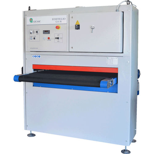 Станок для удаления заусенцев с абразивной лентой - STIFFELIO G11 - GECAM SRL - для отделки / автоматический